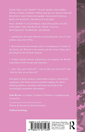 Social Movements in Britain (Theory and Practice in British Politics)