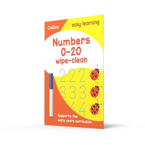 Numbers 0-20: Wipe-Clean Activity Book (Collins Easy Learning Preschool)