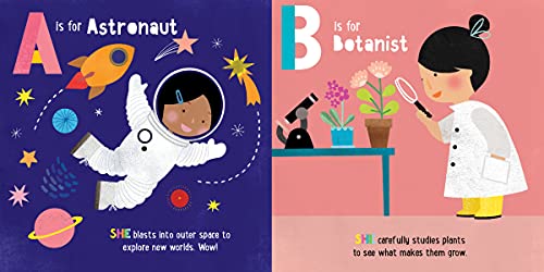 ABC for Me: ABC What Can She Be?: Girls can be anything they want to be, from A to Z (Volume 5) (ABC for Me, 5)