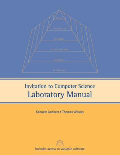 Invitation to Computer Science Lab Manual