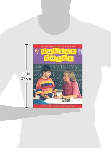 Carson Dellosa Making Words Spelling Workbook, Phonics Book for Grades 1-3, Blends, Digraphs, Compound Words, and More ELA, Language Arts Classroom or Homeschool Curriculum