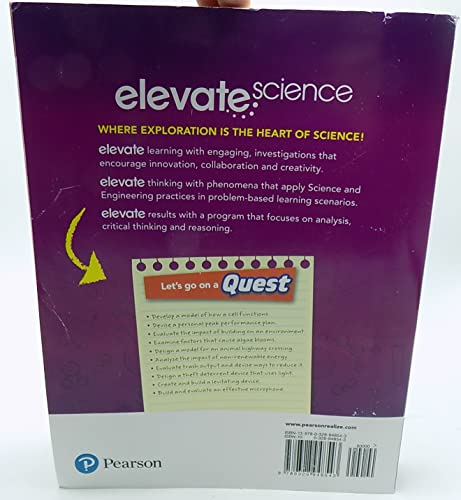 ELEVATE MIDDLE GRADE SCIENCE 2019 STUDENT EDITION GRADE 7