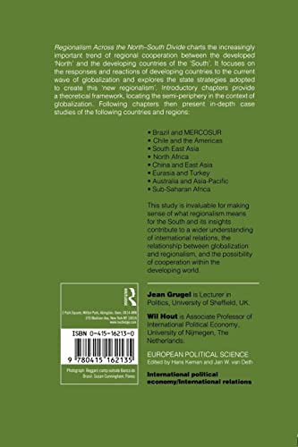 Regionalism across the North/South Divide: State Strategies and Globalization (Routledge/ECPR Studies in European Political Science)