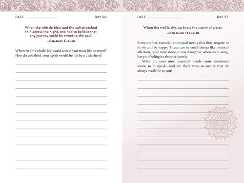 Self-Care Journal: 366 Prompts to Help Nurture & Recharge Your Body & Soul (Volume 9) (Gilded, Guided Journals)