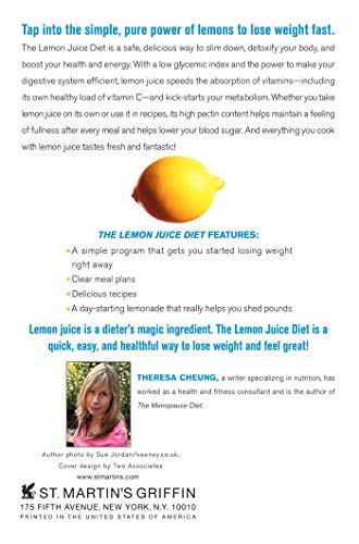 The Lemon Juice Diet — back cover