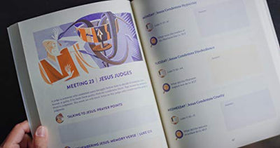 Meeting with Jesus: A Daily Bible Reading Plan for Kids by M