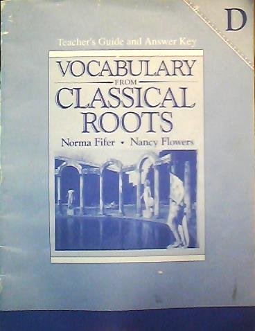 Vocabulary from Classical Roots