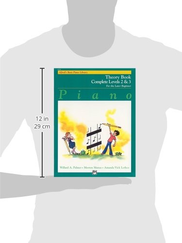 Alfred's Basic Piano Library Theory Complete, Bk 2 & 3: For the Later Beginner (Alfred's Basic Piano Library, Bk 2 & 3)