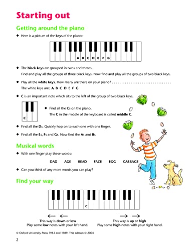 Piano Time 1 by Hall, Pauline