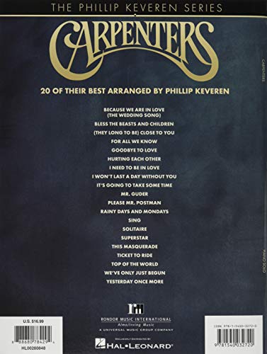 Carpenters: arr. Phillip Keveren The Phillip Keveren Series Piano Solo