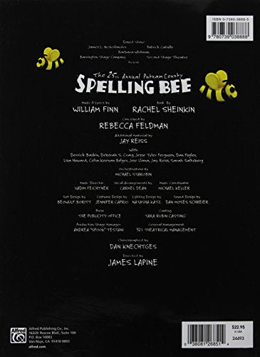The 25th Annual Putnam County Spelling Bee by Finn, William
