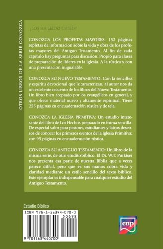 Conozca los Profetas Menores (Spanish Edition)