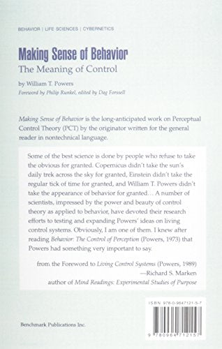 Making Sense of Behavior: The Meaning of Control