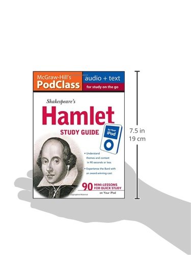 McGraw-Hill's PodClass Hamlet Study Guide — back cover