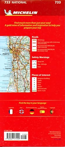 Michelin Portugal Map 733 (Maps/Country (Michelin))