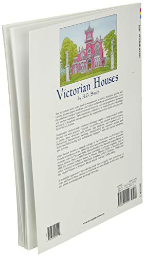Victorian Houses Coloring Book (Dover American History Coloring Books)
