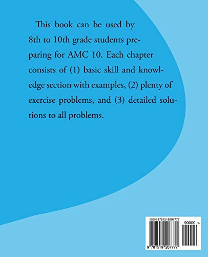 American Mathematics Competitions (AMC 10) Preparation (Volume 3)