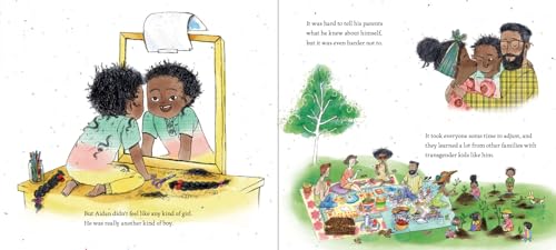When Aidan Became a Brother by Kyle Lukoff (Hardcover)