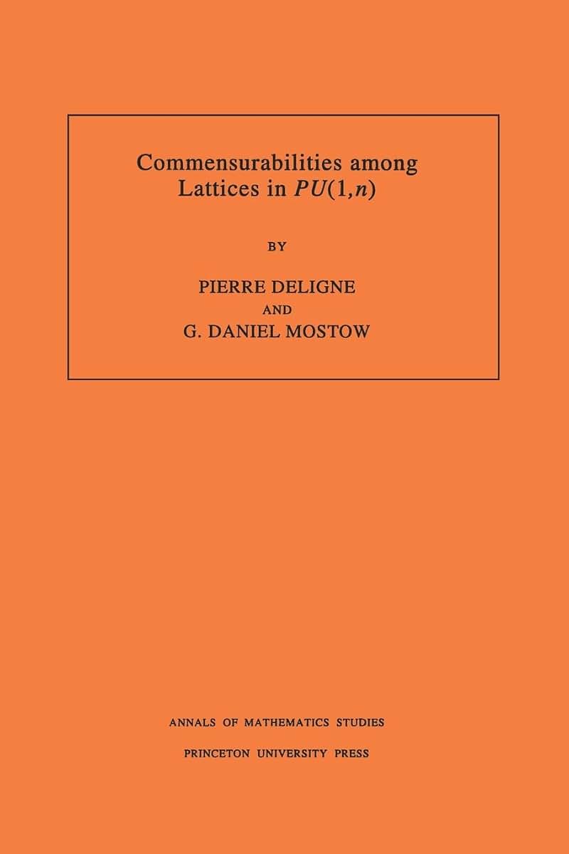 Commensurabilities among Lattices in PU (1,n). (AM-132)