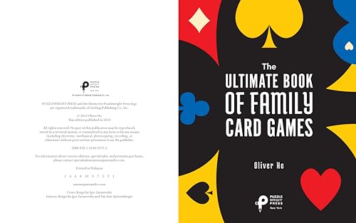 The Ultimate Book of Family Card Games: Over 50 Games!
