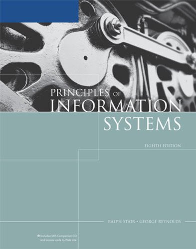Principles of Information Systems (Available Titles Skills Assessment Manager (SAM) - Office 2007)