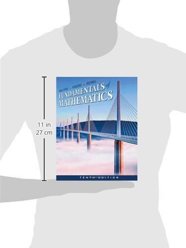 Fundamentals of Mathematics — back cover