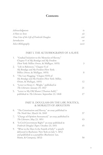 The Essential Douglass: Selected Writings and Speeches