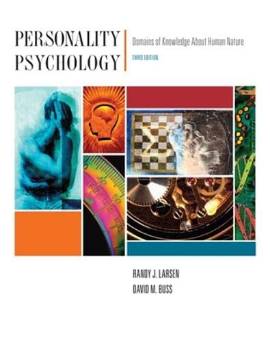 Personality Psychology: Domains of Knowledge About Human Nat