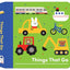 My Little Learning Bus 10 Board Book Library Set Includes Animals, Things that Go, Home, Food, Clothes, Backyard, On the Farm, Toys, At the Park, and Ocean Friends