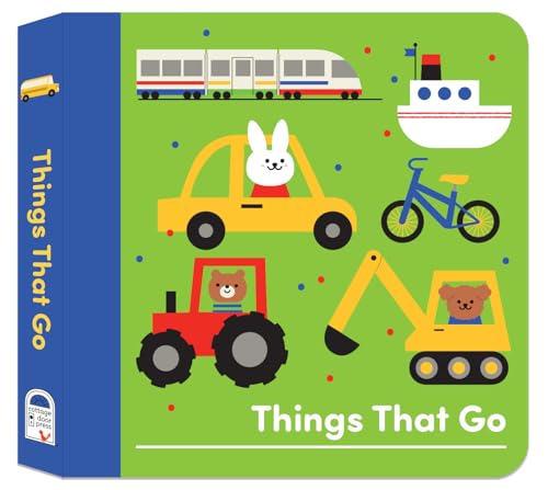 My Little Learning Bus 10 Board Book Library Set Includes Animals, Things that Go, Home, Food, Clothes, Backyard, On the Farm, Toys, At the Park, and Ocean Friends