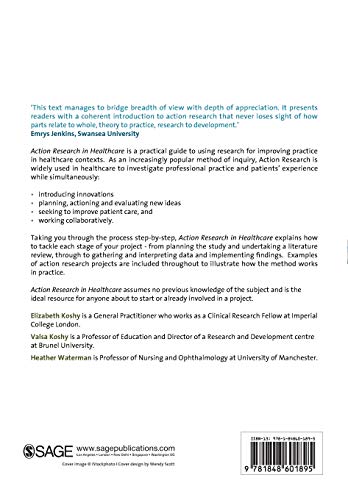 Action Research in Healthcare — back cover