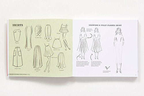 Sketch Your Style: A Guided Sketchbook for Drawing Your Dream Wardrobe
