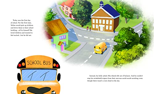 Little Yellow Bus: A Brave Kid's Book About Finding Independence (Little Heroes, Big Hearts)