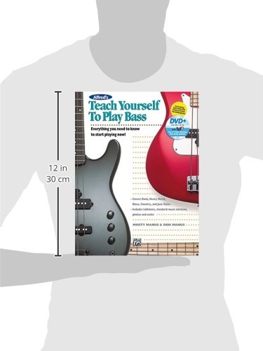 Alfreds Teach Yourself to Play Bass: Everything You Need to Know to Start Playing Now!, Book & Online Video/Audio/Software (Teach Yourself Series)