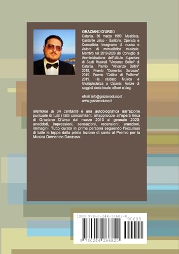 Memorie di un cantante. Approccio all'Opera Lirica (Italian Edition)