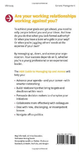 HBR Guide to Managing Up and Across (HBR Guide Series)
