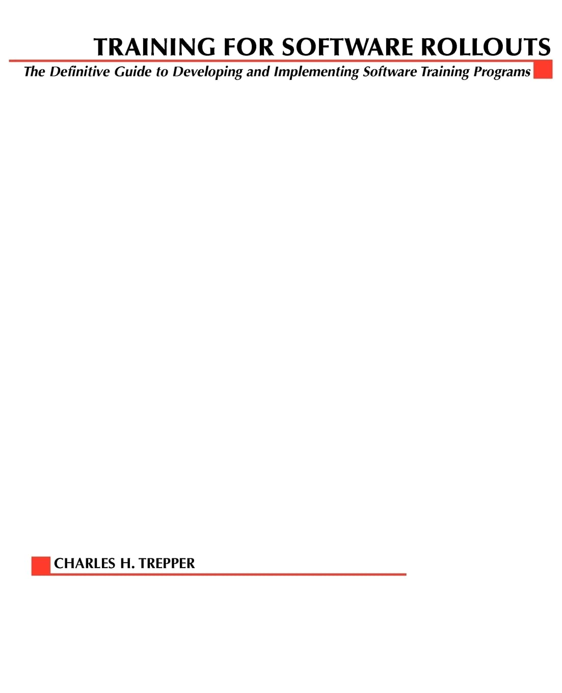 Training for Software Rollouts