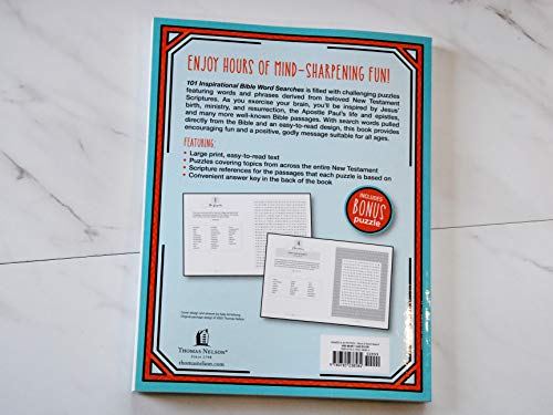 101 Inspirational Bible Word Searches: The New Testament