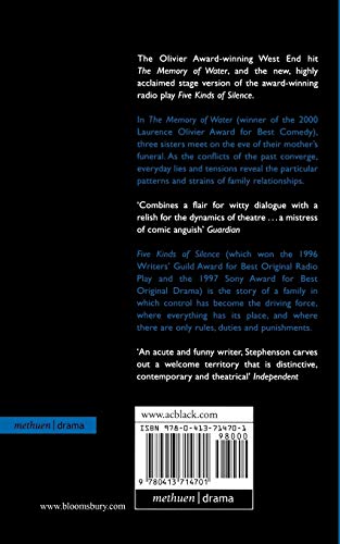 Memory of Water/Five Kinds of Silence (Modern Plays)