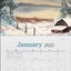 Bob Ross 2025 Wall Calendar