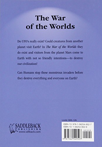 The War of the Worlds Graphic Novel (Saddleback's Illustrated Classics)