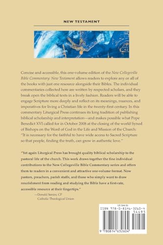 The New Collegeville Bible Commentary: New Testament
