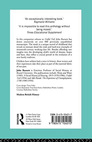 Destiny Obscure: Autobiographies of Childhood, Education and Family From the 1820s to the 1920s (Modern British History)