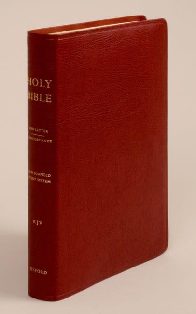 The Old Scofield Study Bible, KJV, Standard Edition