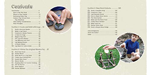 Sticks and Stones: A Kid's Guide to Building and Exploring in the Great Outdoors — back cover