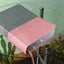 NIV, Quest Study Bible, Leathersoft, Gray/Pink, Comfort Print: The Only Q and A Study Bible