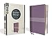 NIV, Giant Print Compact Bible, Leathersoft, Purple, Red Letter, Comfort Print