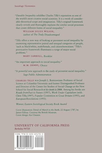 Durable Inequality (Irene Flecknoe Ross Lecture)
