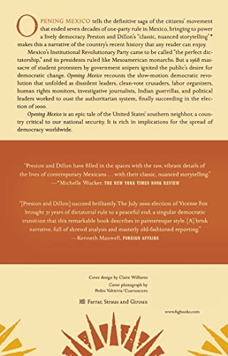 Opening Mexico: The Making of a Democracy