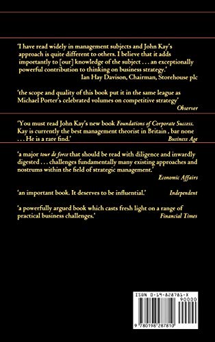 Foundations of Corporate Success: How Business Strategies Add Value